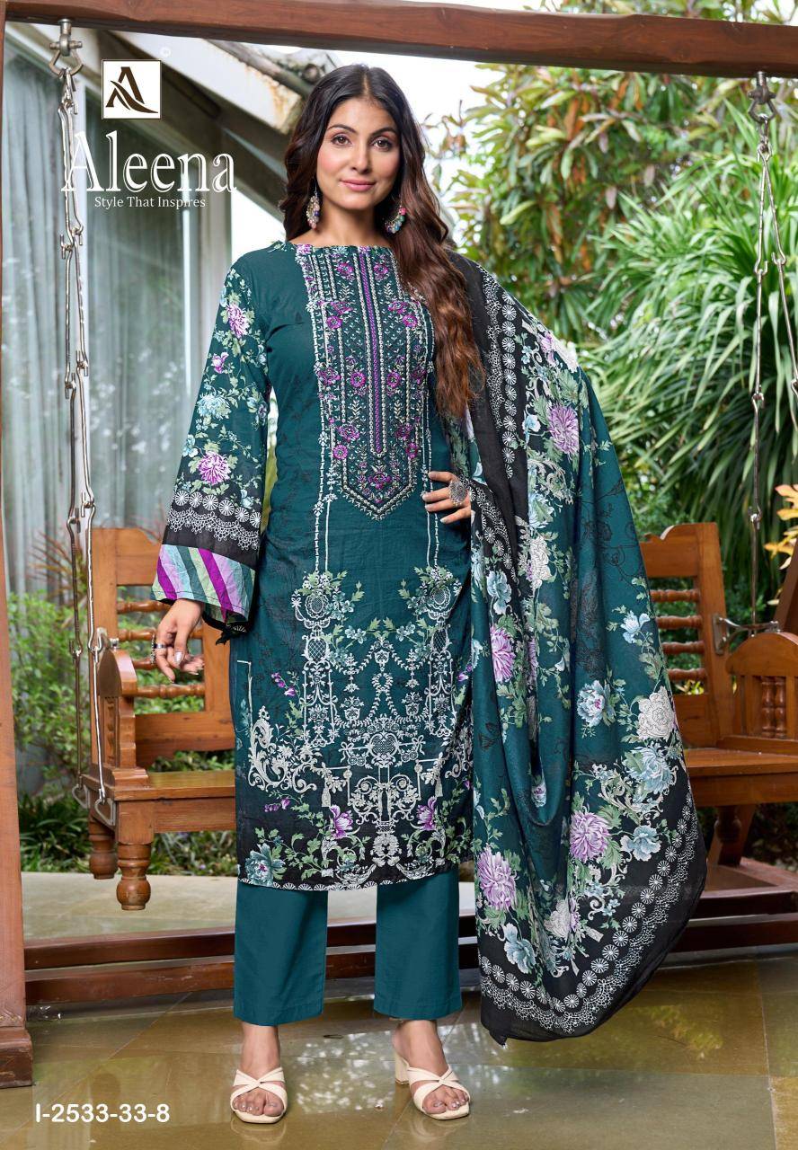 Alok suit aleena Dress materials for boutique
